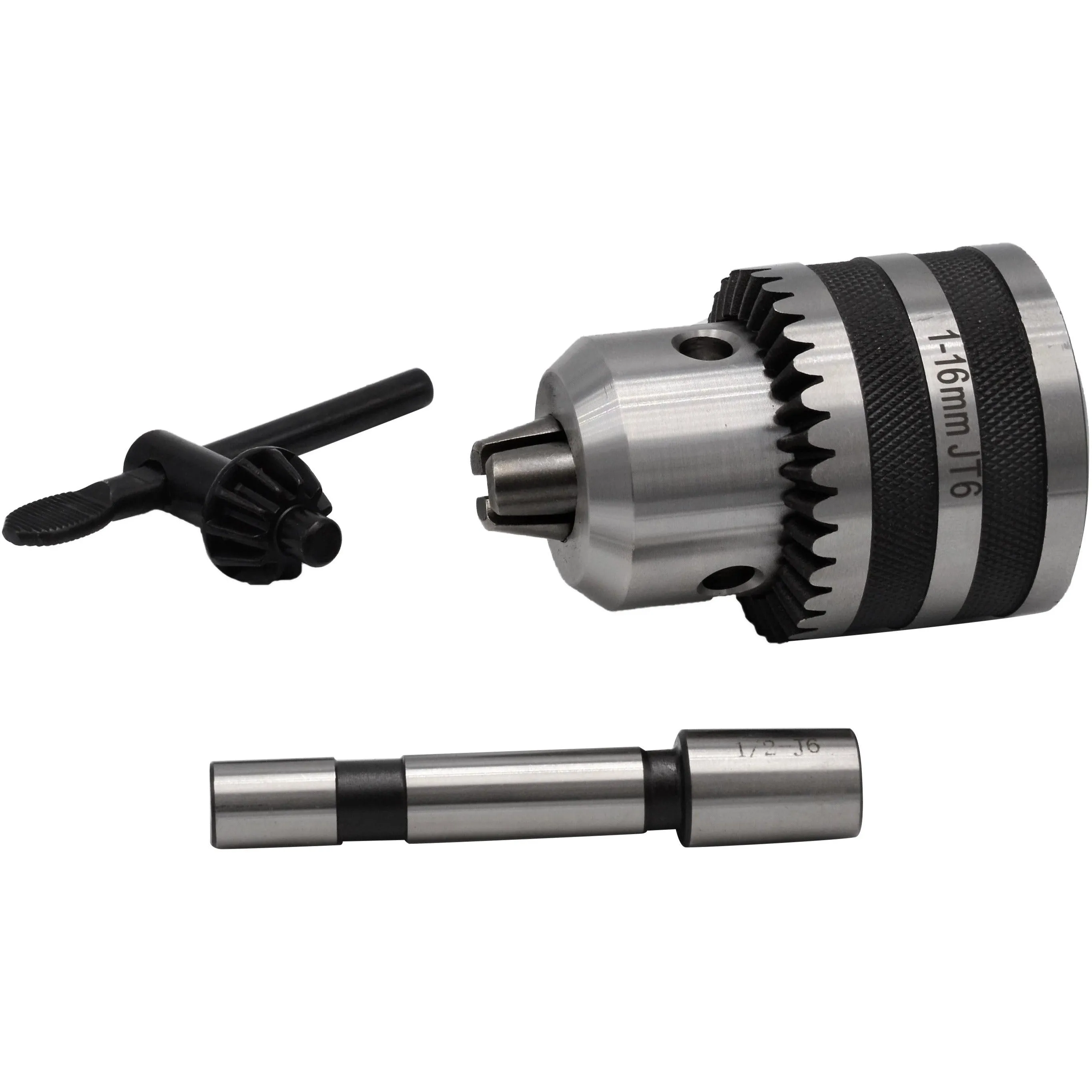 1-16mm Key Drill Chuck includes JT6 1/2" Arbor