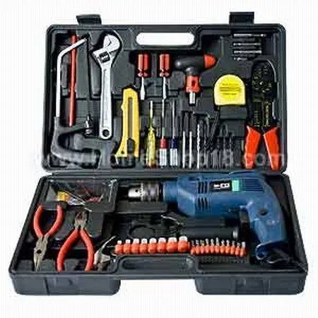 102 pcs Jumbo Powerful Drill machine Kit with lots of Accessories