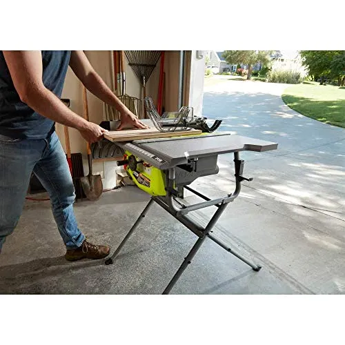 10" table saw with folding stand