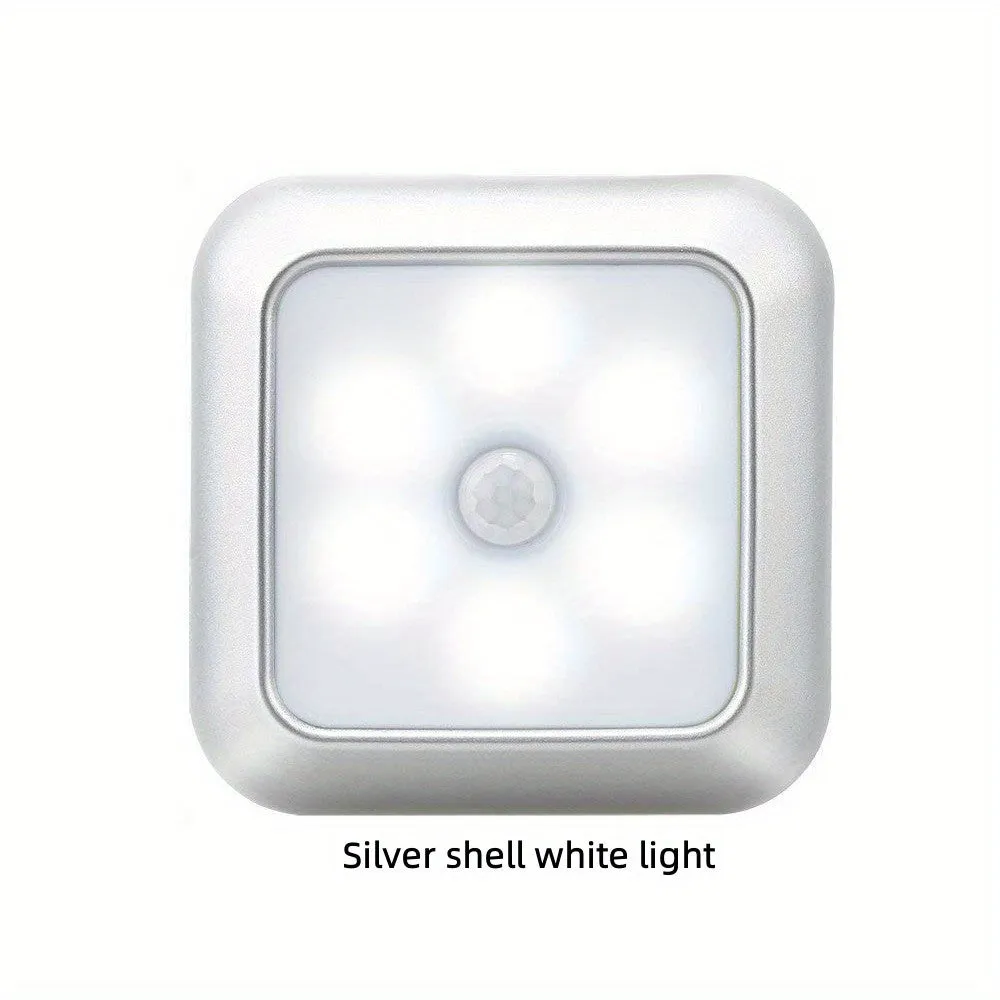 1pc Motion Sensor Night Light, Stair Wireless Night Light For Cabinet Toilet Wardrobe Decor