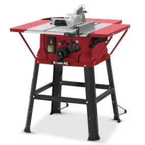 2000W Electric Table Saw with Stand, Laser Guide, 254mm Blade, Baumr-AG