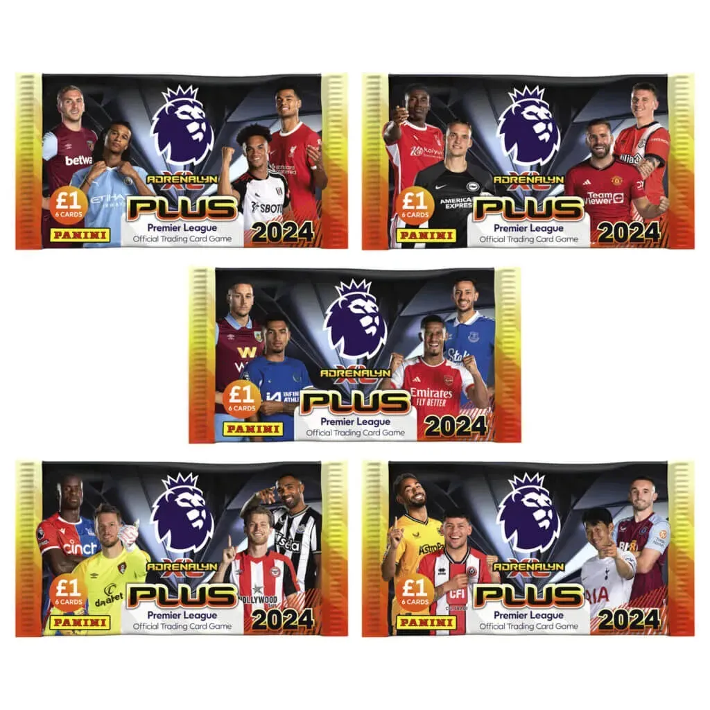 2023-24 Panini Adrenalyn XL Plus Premier League Cards BOX (50 Packs Each)