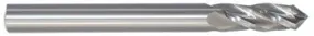 208-824375: 3/8in. Dia., 2-1/2in. Overall Length, 4-Flute, Carbide Drill Mill- SE, 82 deg, Uncoated, USA