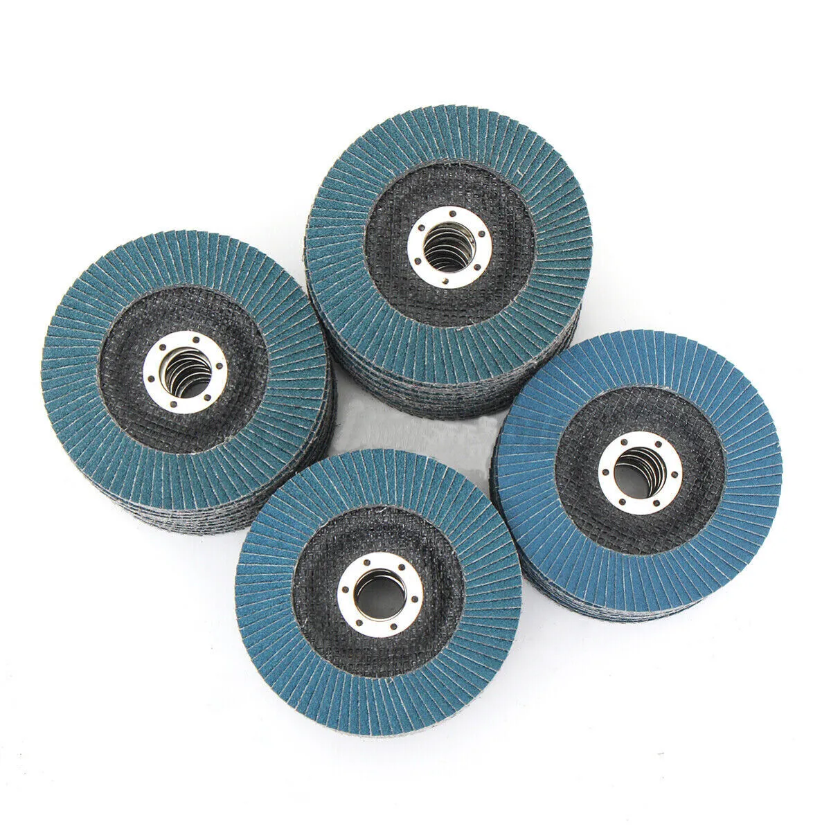 20PCS 120 Grit 5" Flap Discs for Angle Grinders