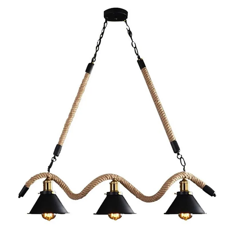 3 Headed Iron Rope Light -Drrs8396