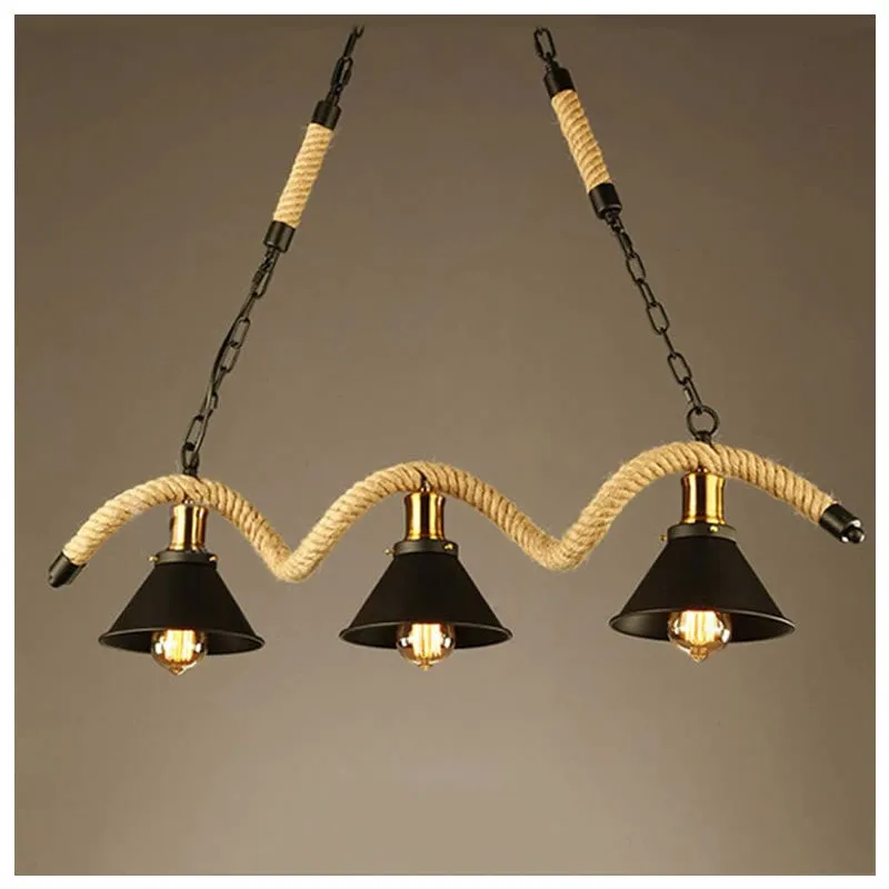 3 Headed Iron Rope Light -Drrs8396