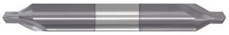 300-003003B: #1 Carbide Center Drill (Combo Drill/Countersink)- 90 deg, 1/8 Shank,  1-1/2 OAL, AlTiN, USA