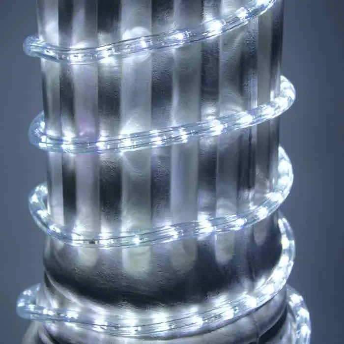 3/8" Pure White LED Rope Lights