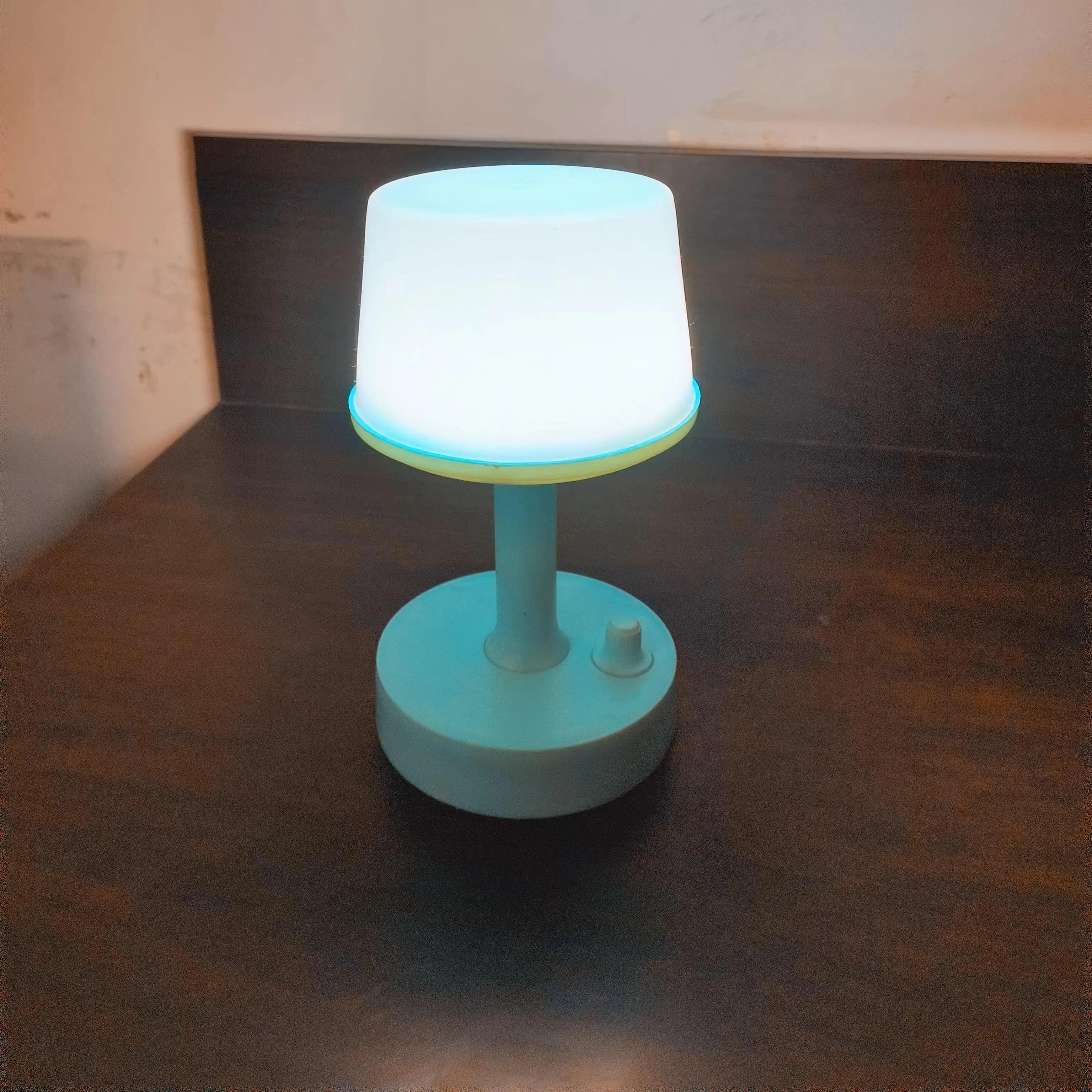 4 Color Changing Table Lamps Reading Lamp White and RGB Rechargeable Led