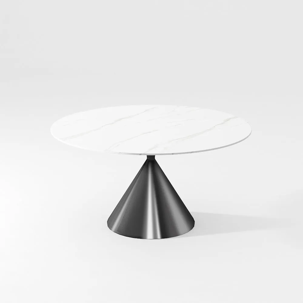 43.5” Sintered Stone Top Round Dining Table