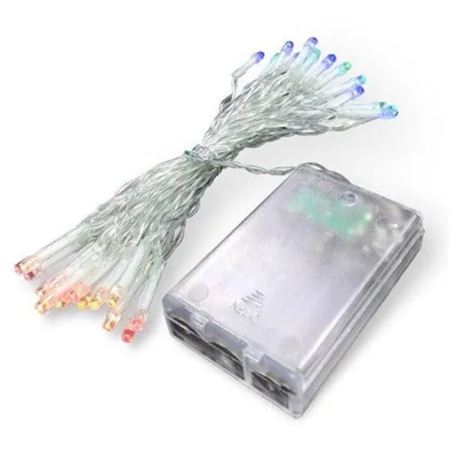 4m Battery Operated Fairy Lights Multicolour