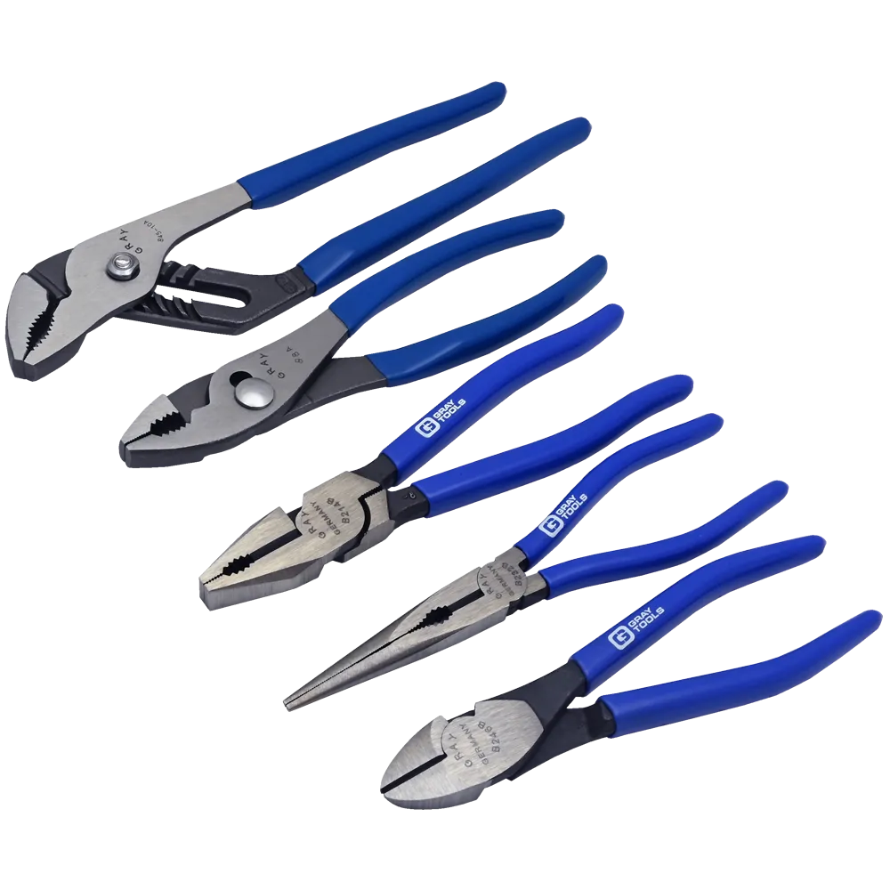 5 Piece Pliers Set