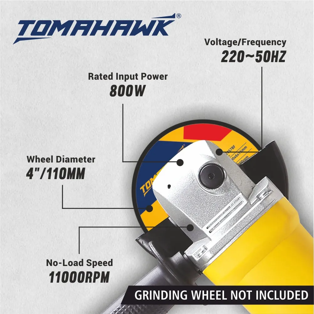 800W 4" Angle Grinder T16026