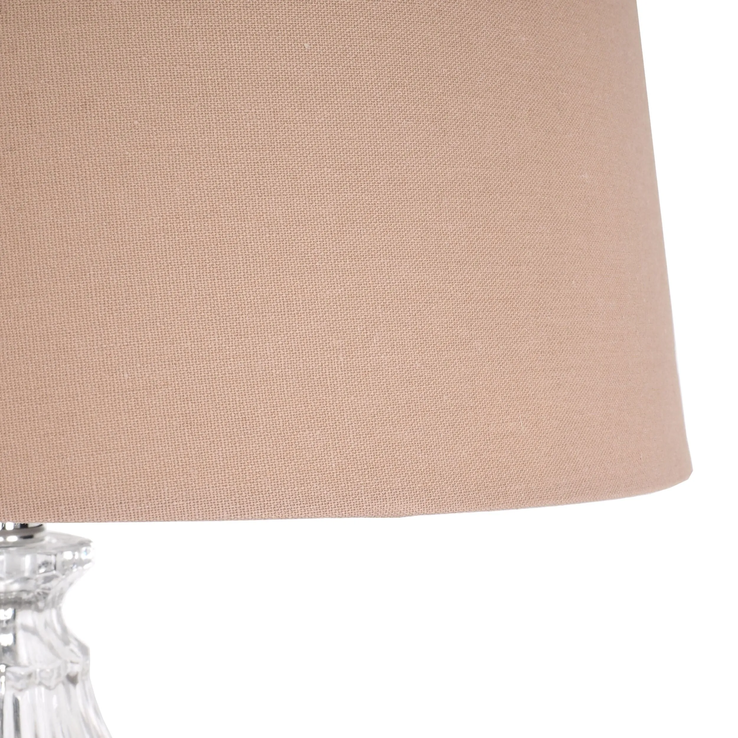 Abilene Crystal Glass Table Lamp 71cm