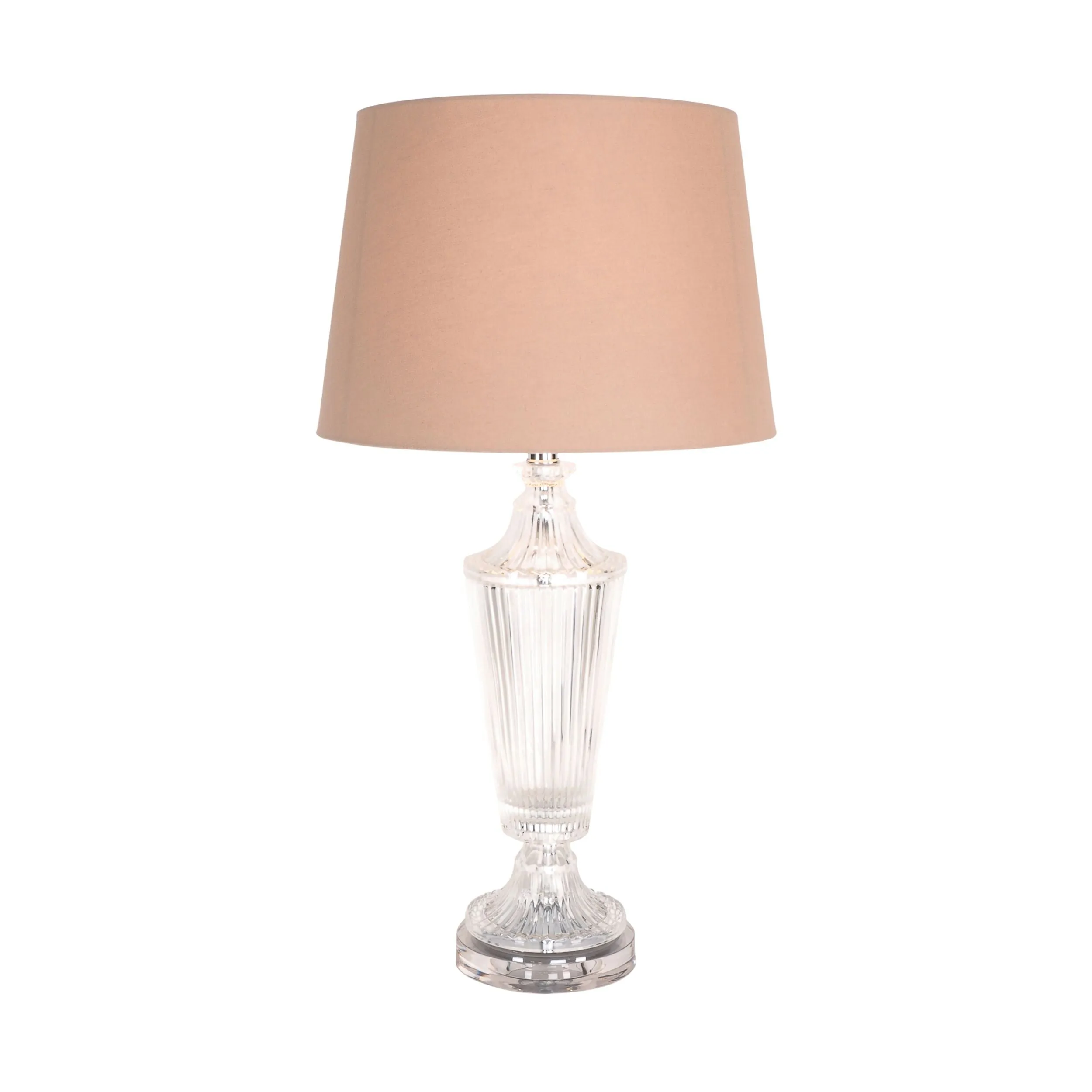 Abilene Crystal Glass Table Lamp 71cm