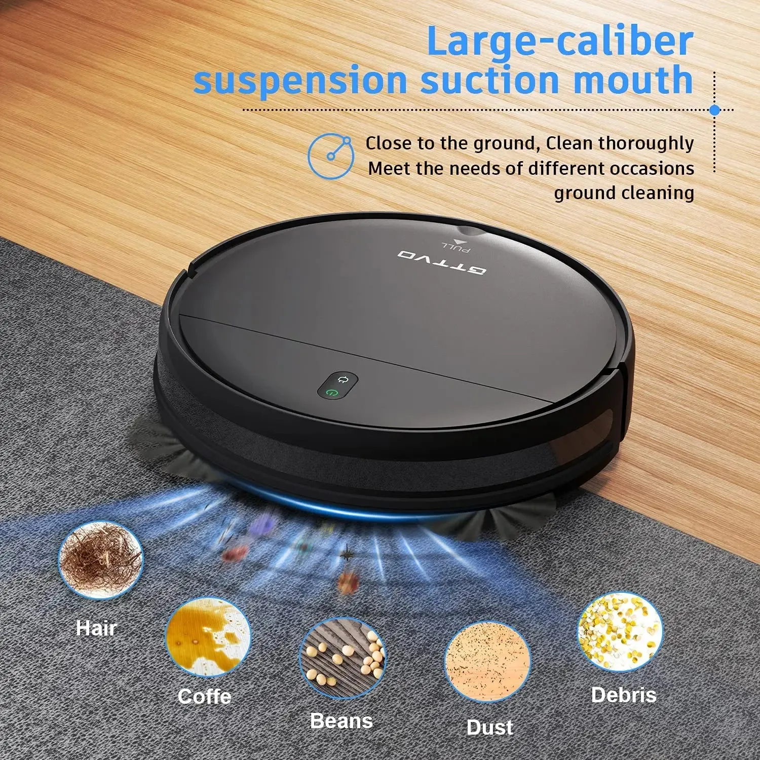 ABIR BR151 Robot Vacuum Cleaner Auto Charging, Wet Robot