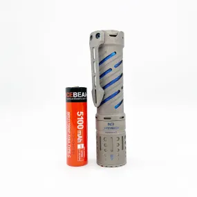 Acebeam E70-Titanium 4000 Lumen EDC Flashlight 1 * 21700 USB-C Rechargeable Battery Pre-Installed