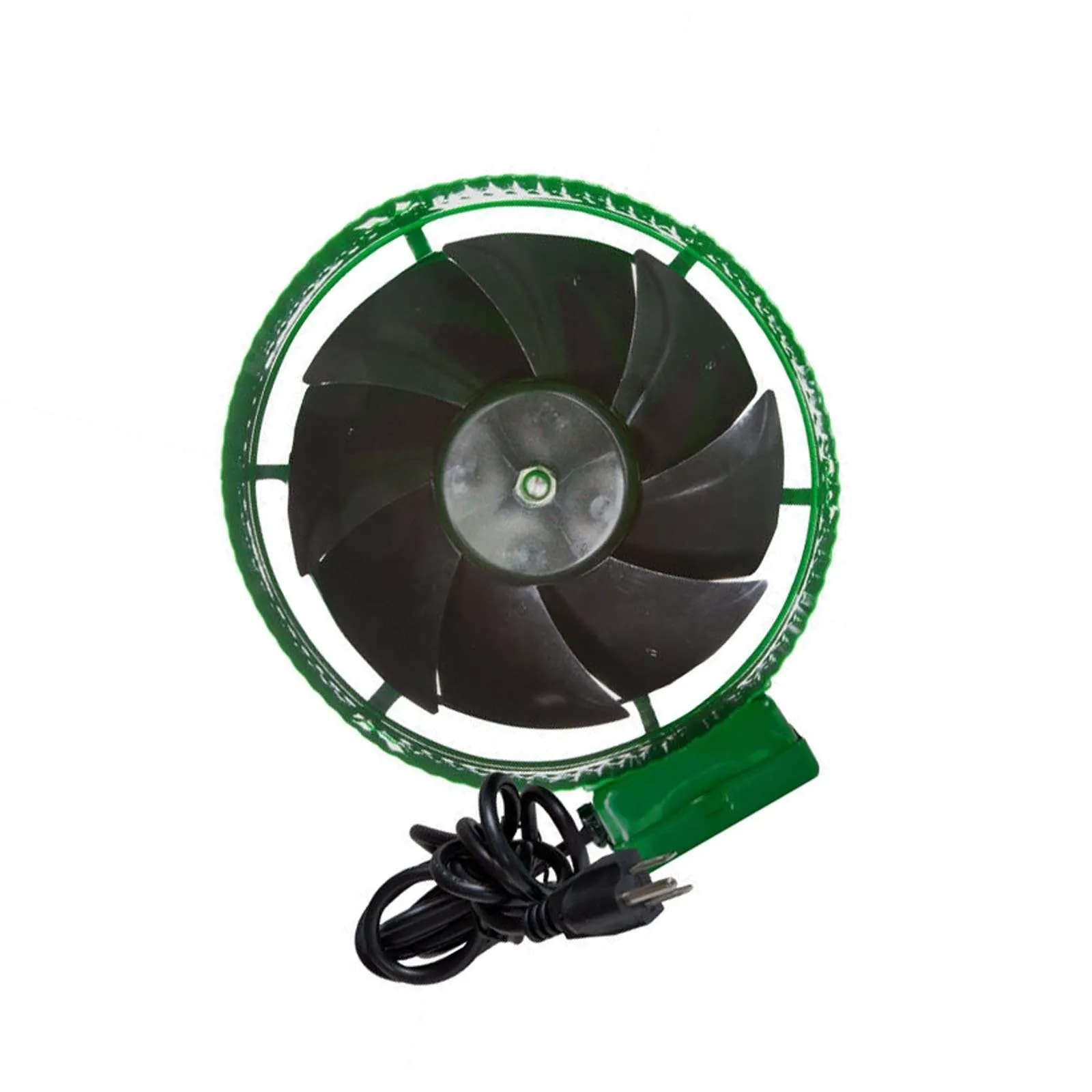 Active Air ACFB8 8 Inch Hydroponics Inline Duct Booster Fan 471 CFM, Green