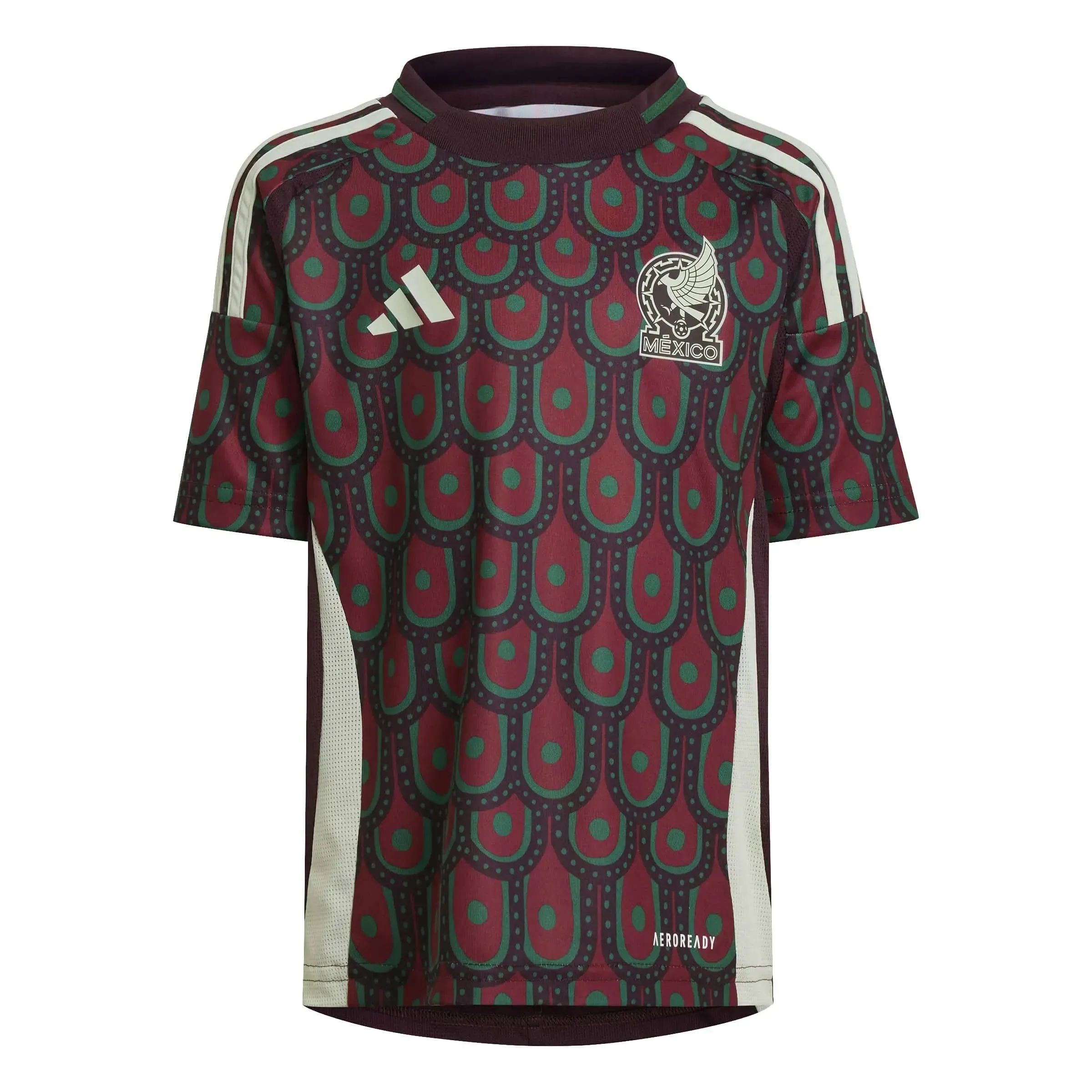 adidas 2024-25 Mexico Kids' Home Mini Kit