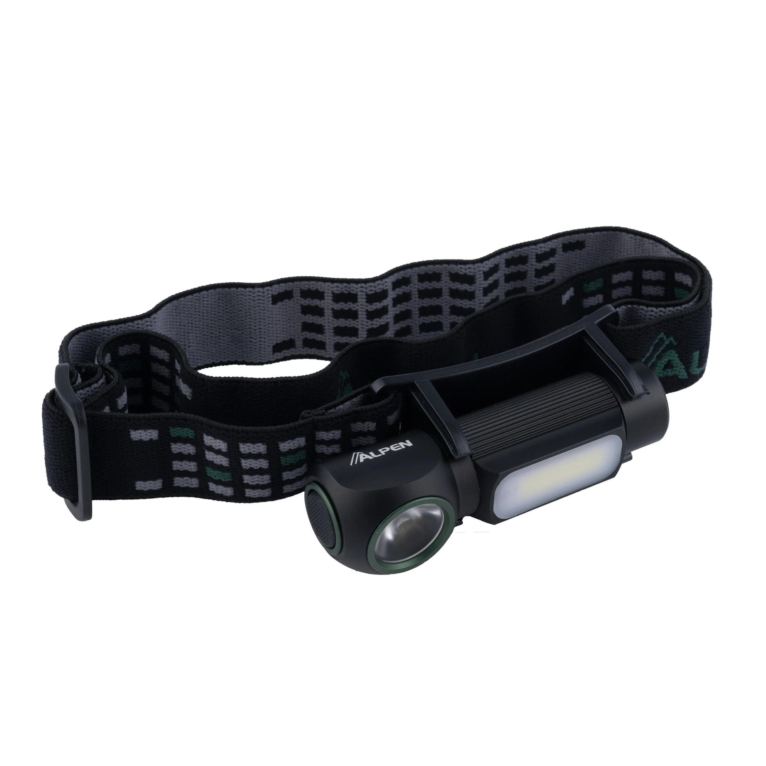 Alpen LED Rechargeable Headlamp/Flashlight