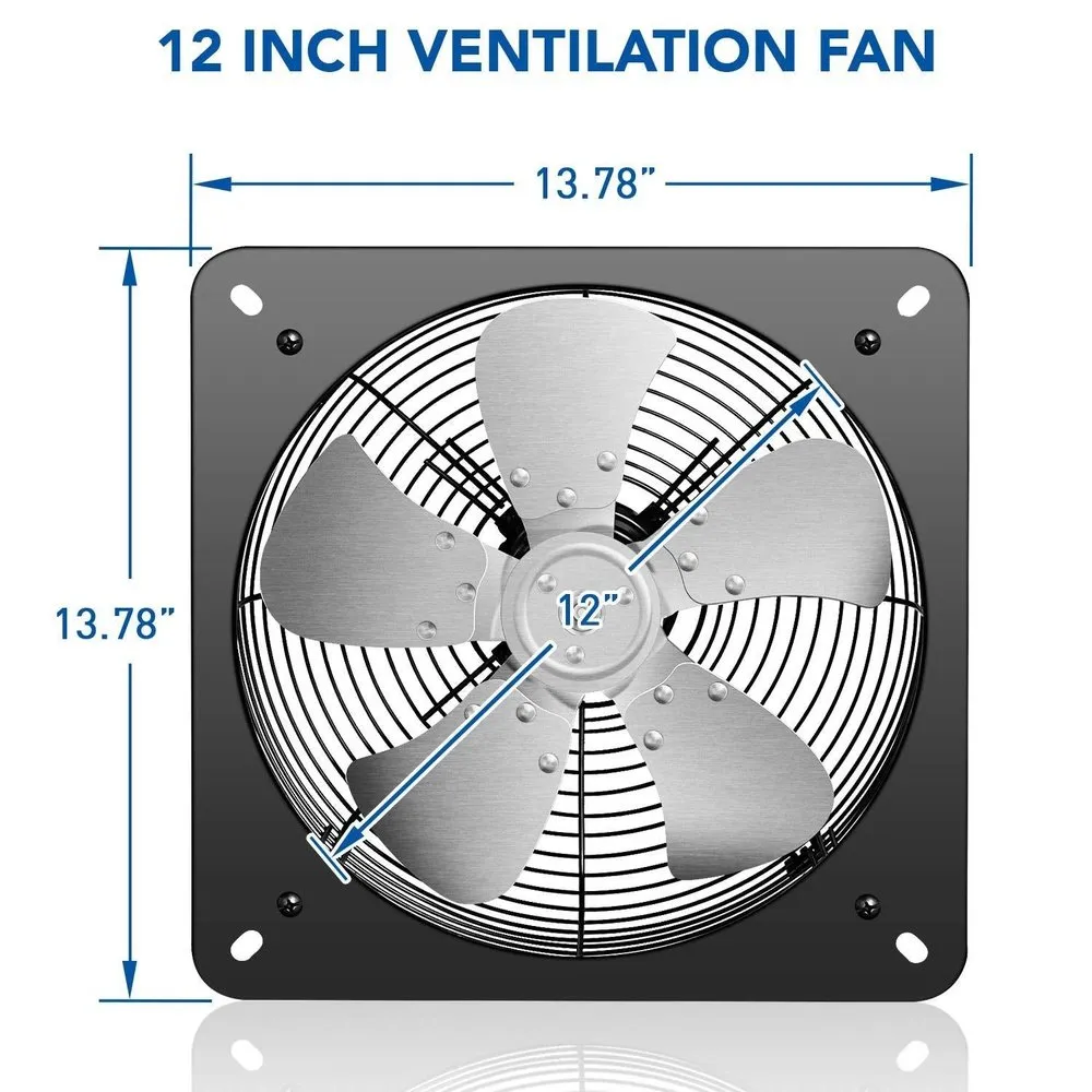 Aluminum Exhaust Fan -12inch