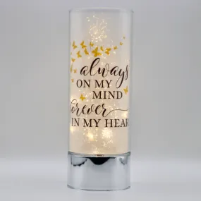 Always and Forever and Sparkle Glass™ Accent Light Bundle