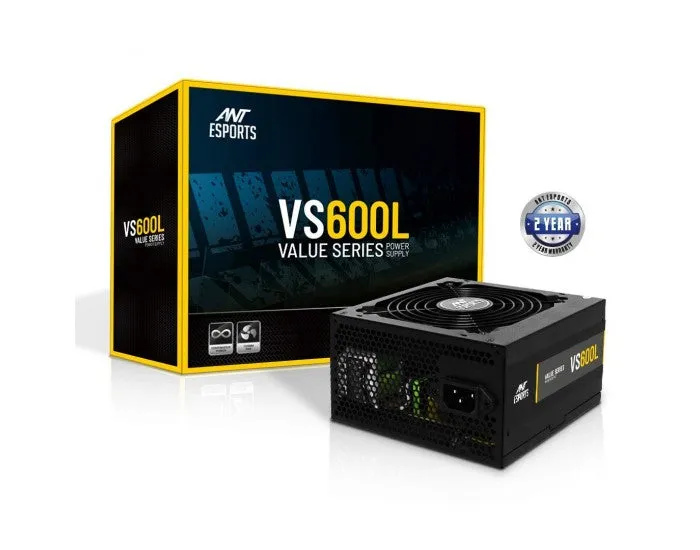 ANT ESPORTS SMPS 600W (VS600L)