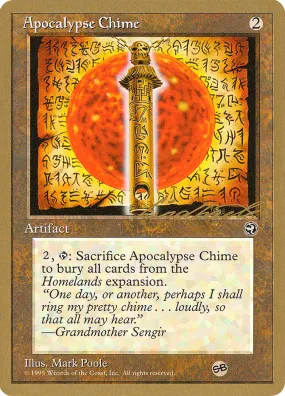 Apocalypse Chime (Leon Lindback) (SB) [Pro Tour Collector Set]