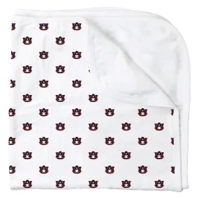 Auburn All Over Print Logo Blanket