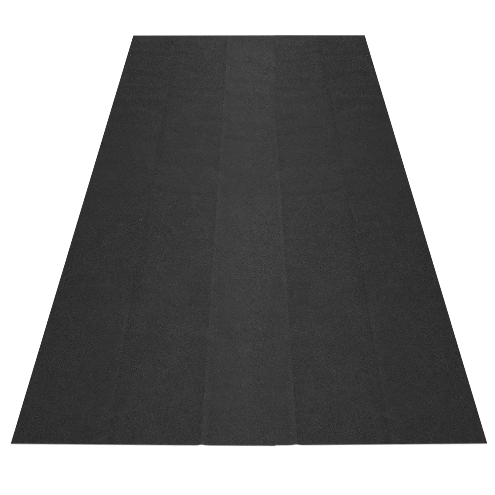 AutoFloorGuard AFG8020 20 x 7.3 Foot Large Size Garage Carpet Mat, Black (Used)