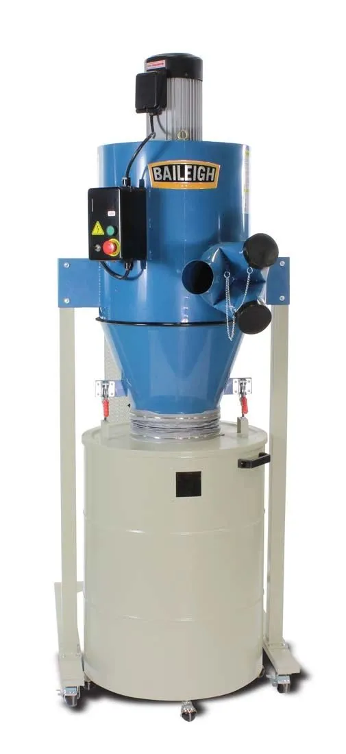 BAILEIGH 3HP CYCLONE DUST COLLECTOR DC-2100C