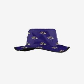 Baltimore Ravens Womens Mini Print Hybrid Boonie Hat