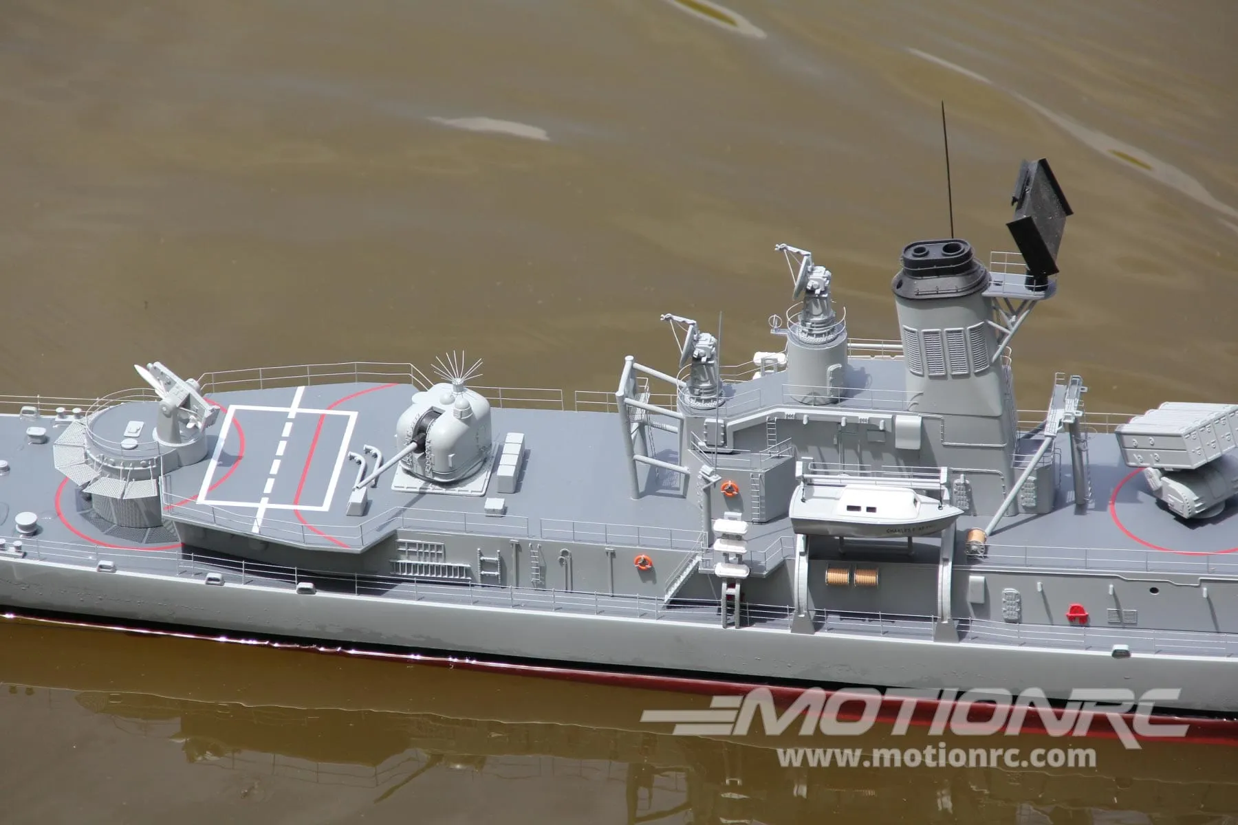 Bancroft USS Charles Adams 1/100 Scale 1375mm (53.6") US Guided Missile Destroyer - RTR