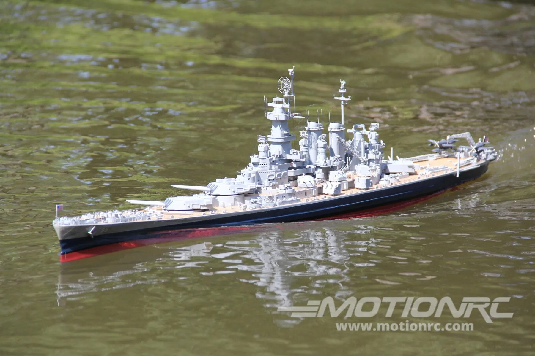 Bancroft USS North Carolina 1/200 Scale 1100mm (42.9") US Battleship - RTR