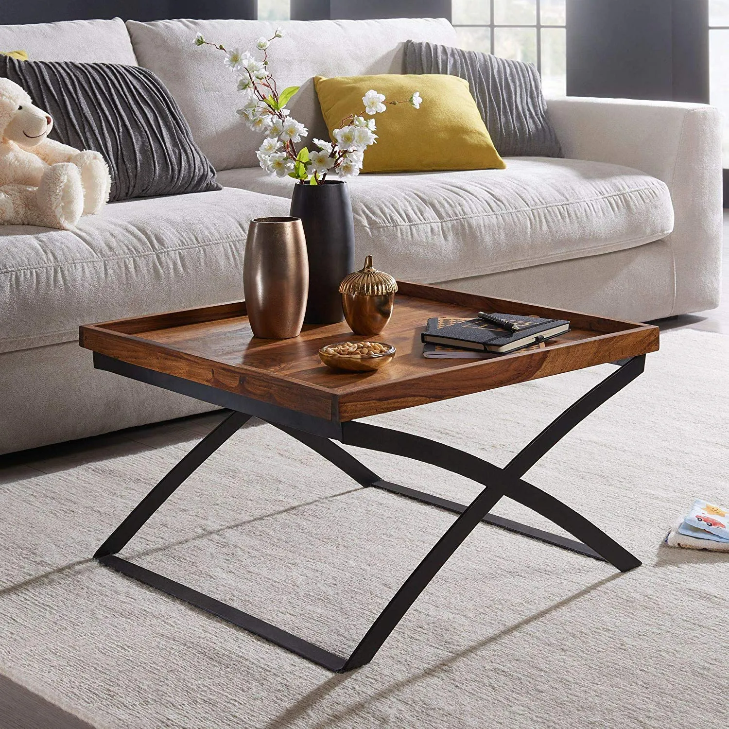 Bastia Solid Wood Coffee Table