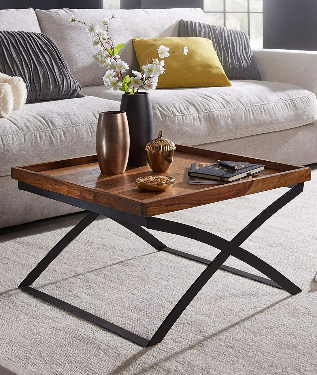 Bastia Solid Wood Coffee Table