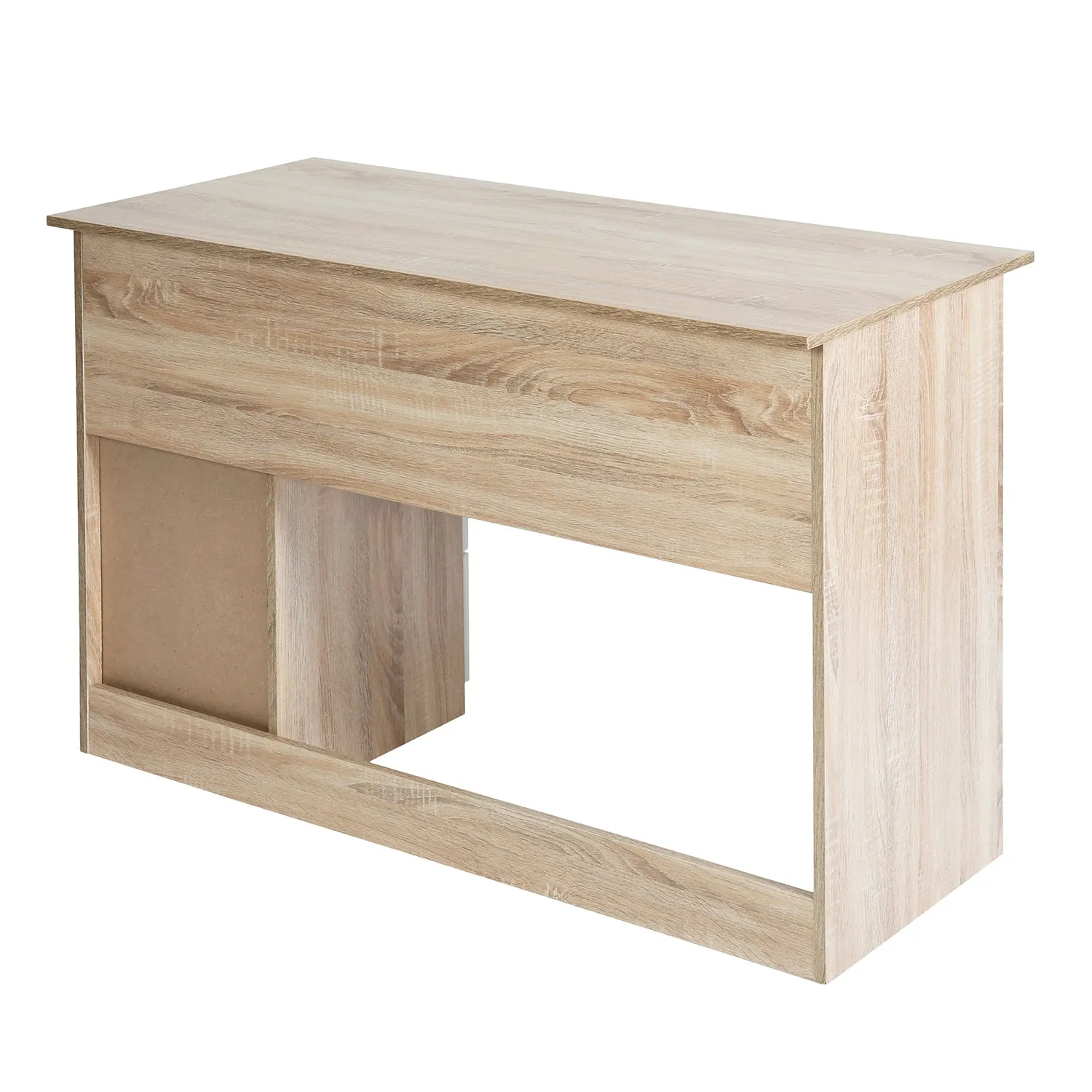 Beech Wood Computer Desk With Storage Drawers- Model Baal