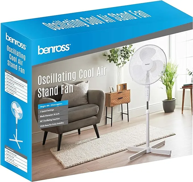 Benross 16" Pedestal Cooling Fan