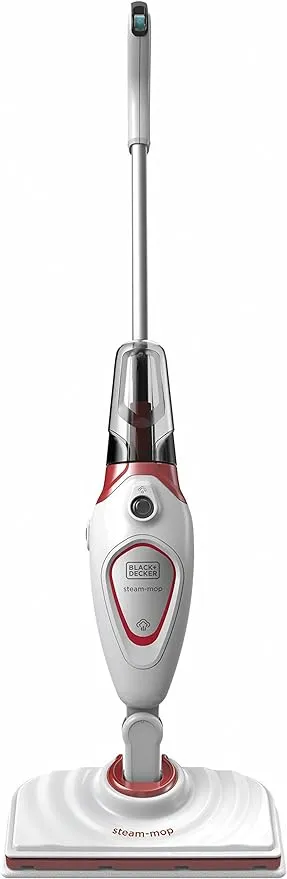 Black   Decker, Steam-Mop With 3 Accessories, 1600W, BDS1616R-Q