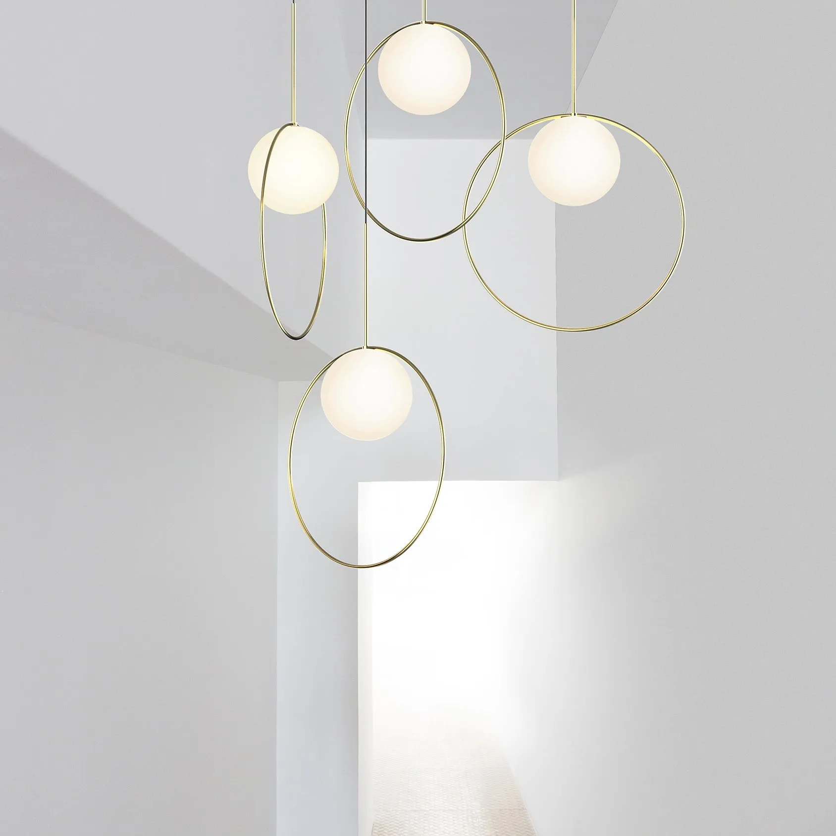 Bola Halo Pendant Light