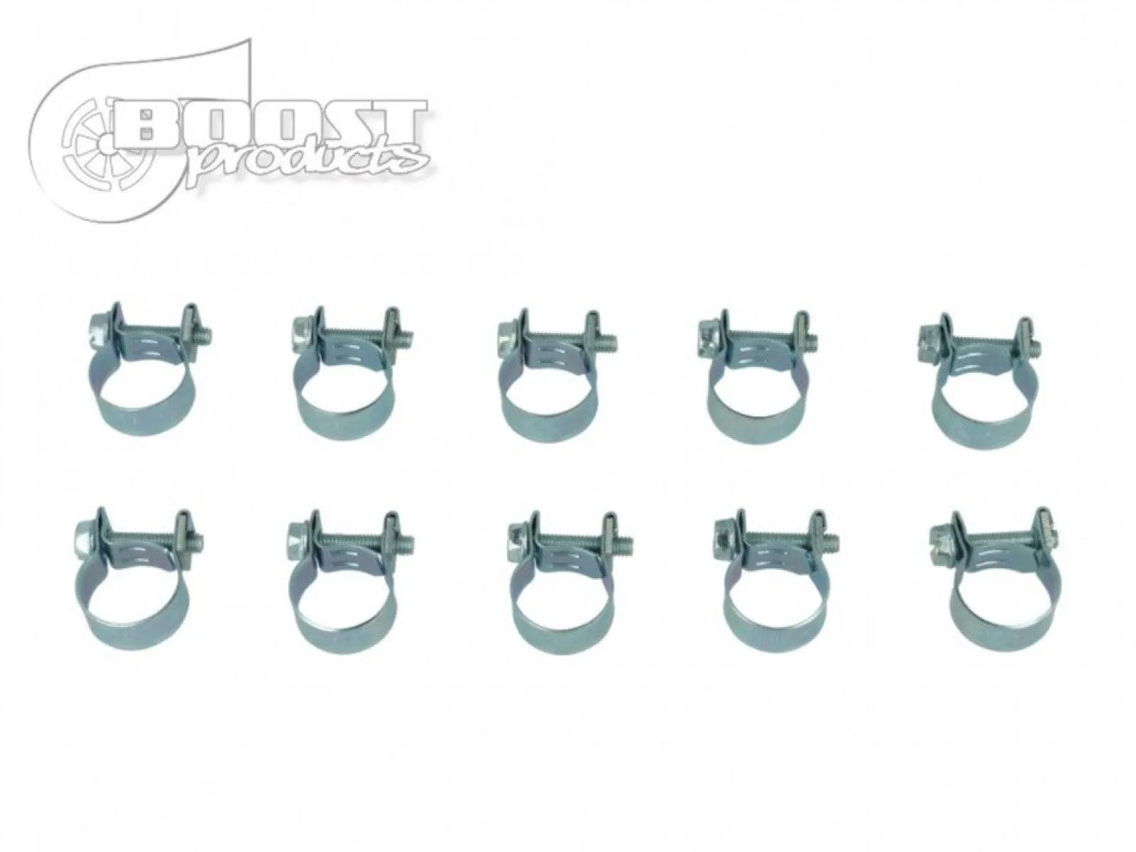 BOOST Products 10 Pack HD Mini Clamps, 13-15mm (1/2 - 19/32") Range