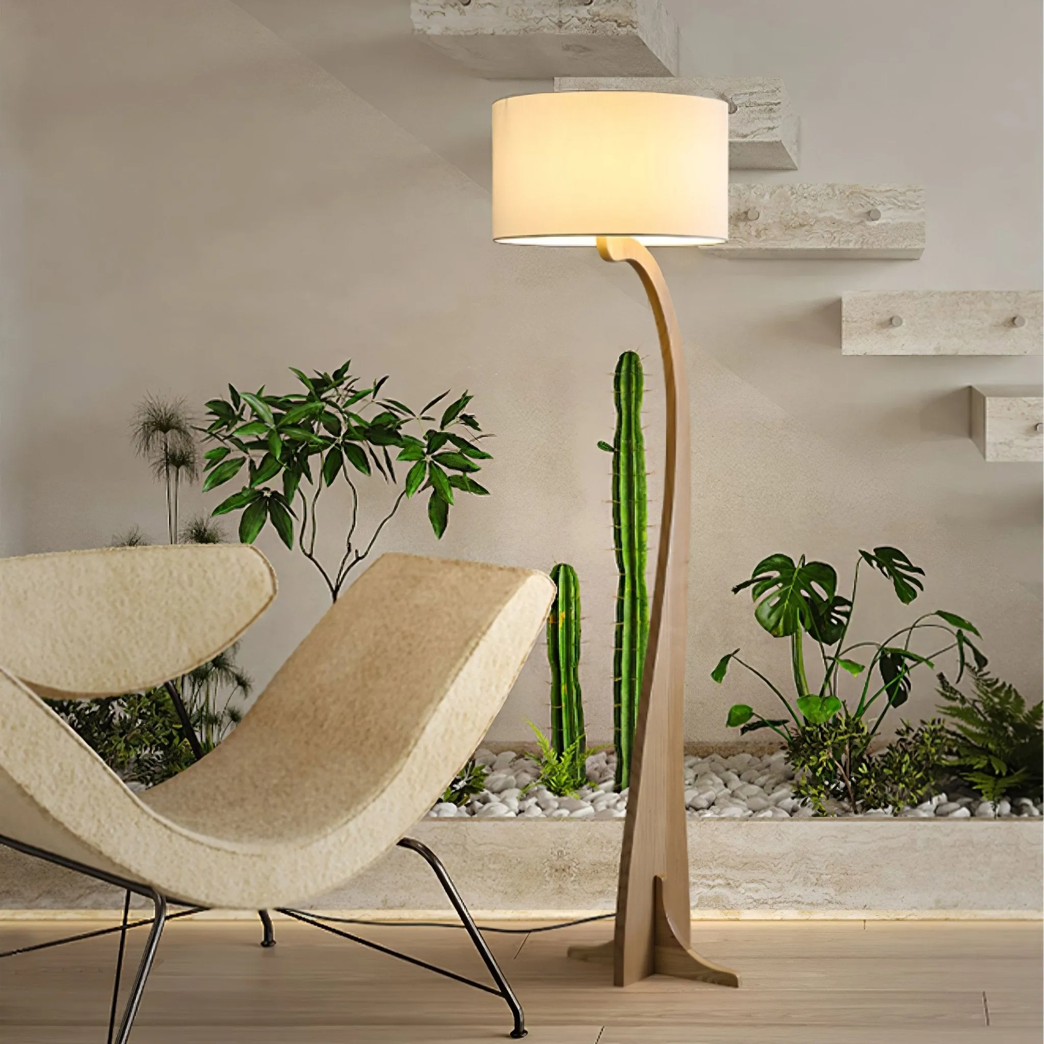 Bow Curve Floor Lamp