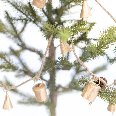 Brass Bell Holiday Garland