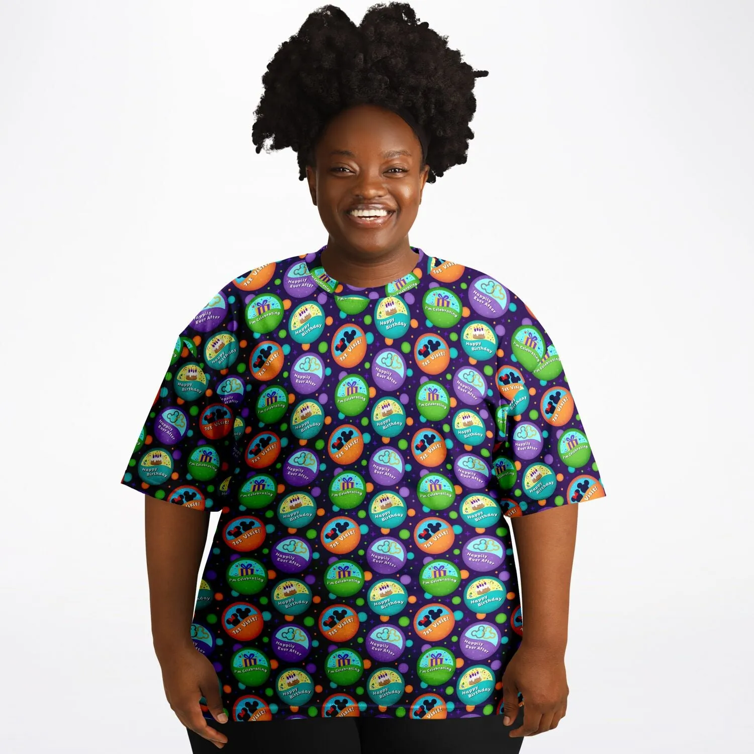 Button Collector Unisex Plus-size T-Shirt