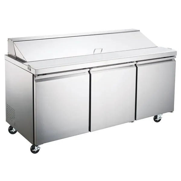 Canco SP70-18 Triple Door 70" Refrigerated Sandwich Prep Table