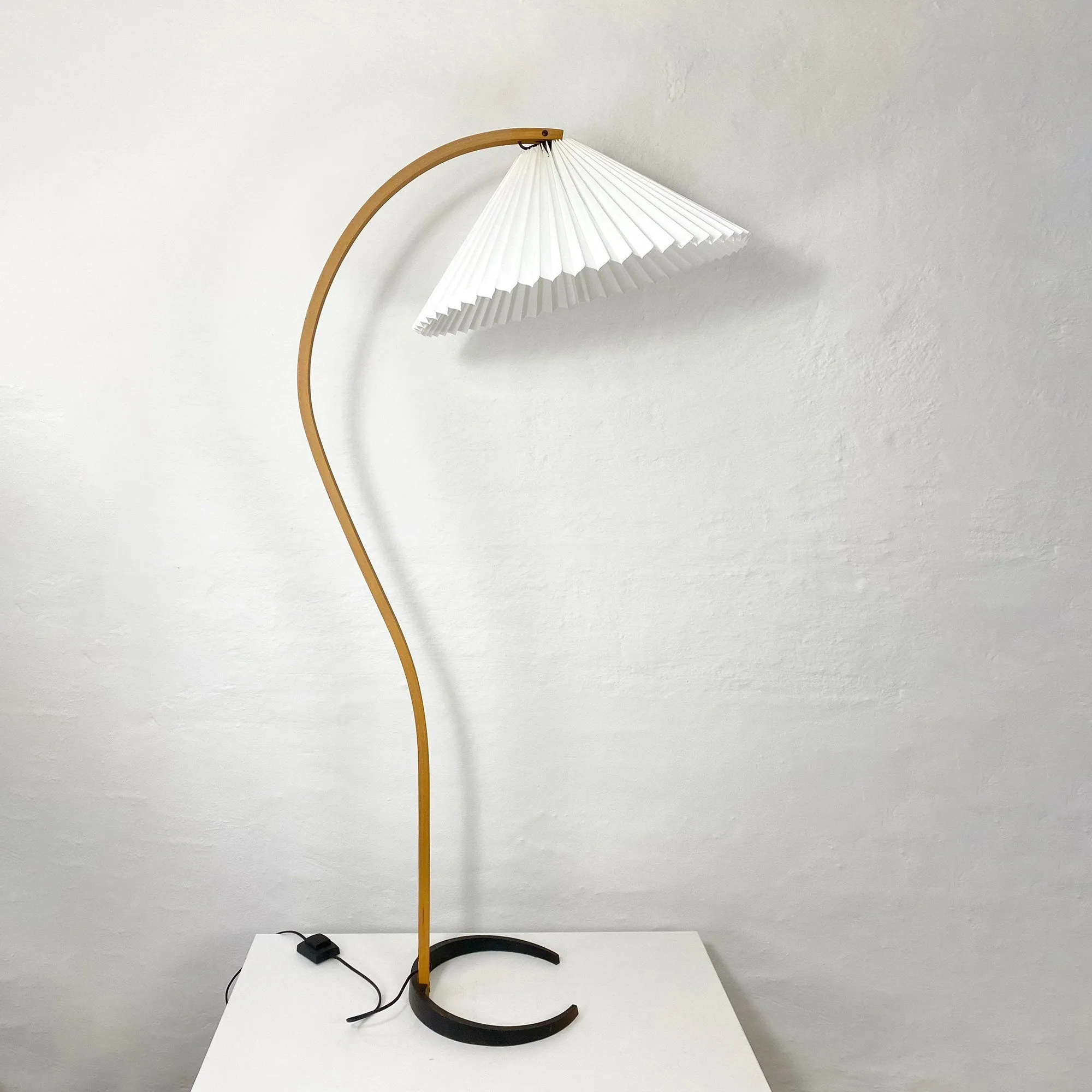 Caprani Wooden Floor Lamp