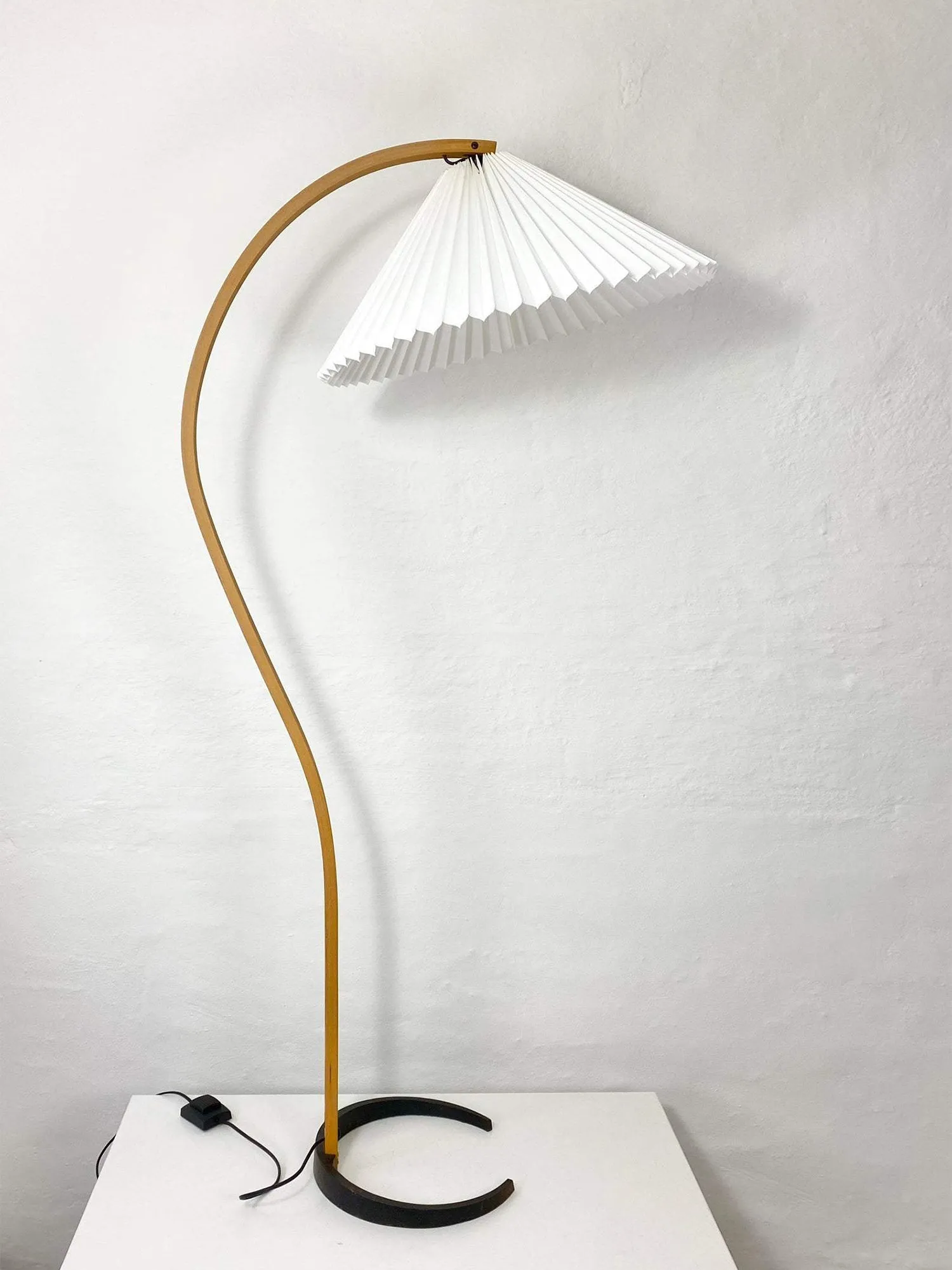 Caprani Wooden Floor Lamp