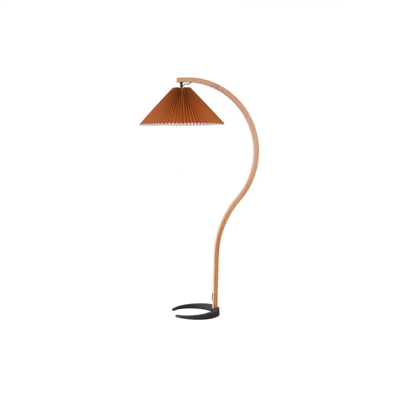 Caprani Wooden Floor Lamp