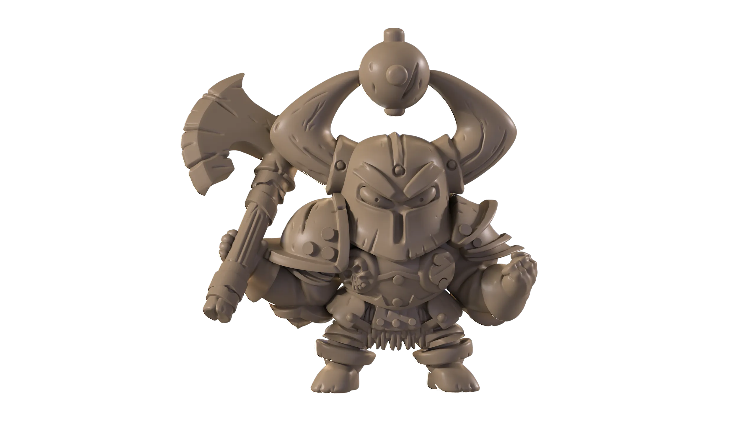 Capsule Chibi - Chaos Warrior