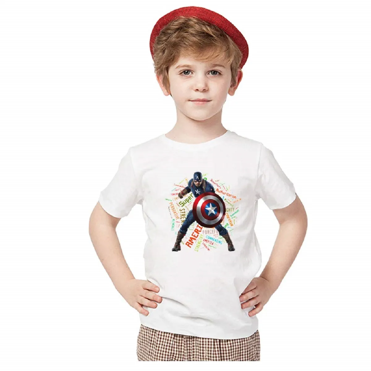 Captain America T-Shirts for Boys